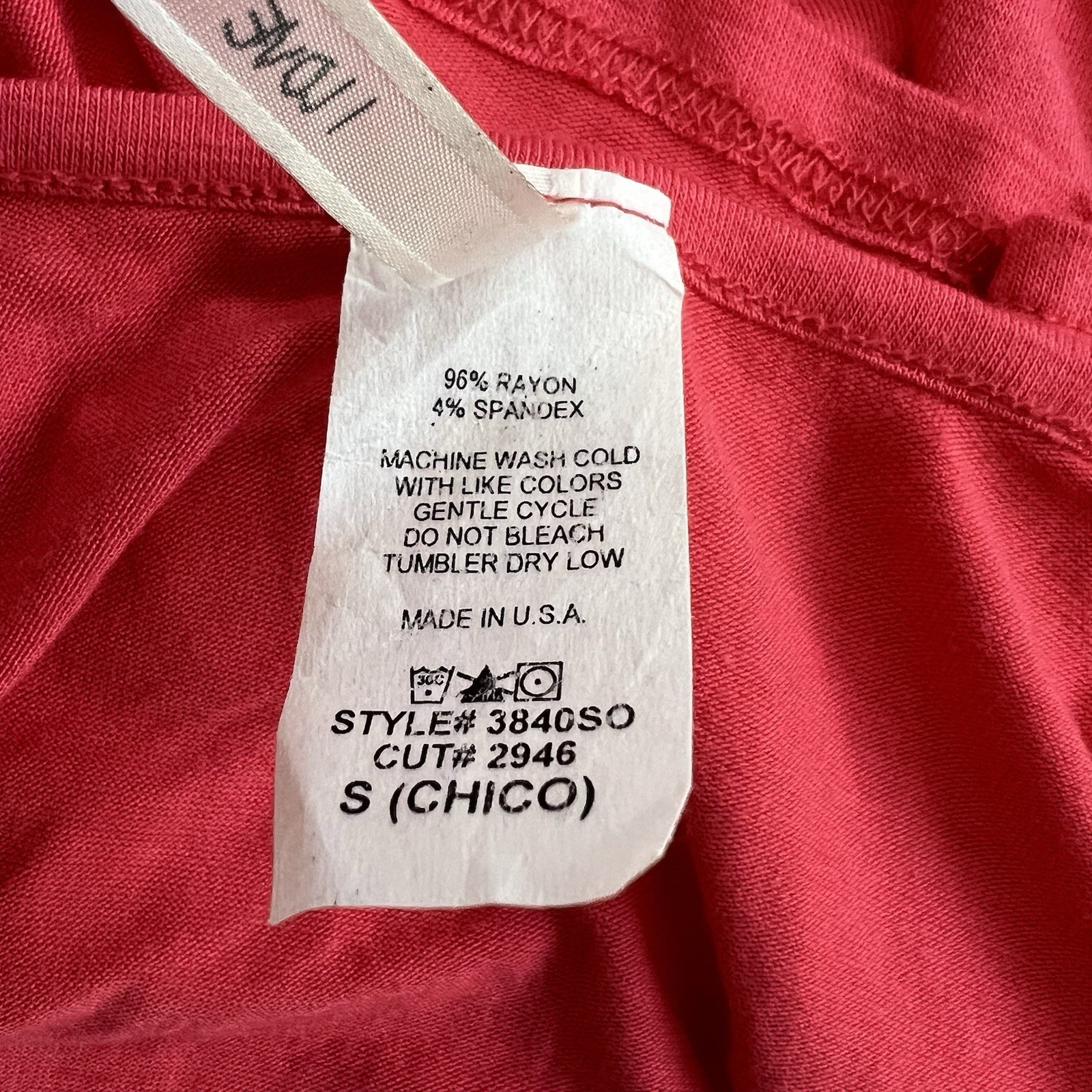 Vintage I Love S&S Inc Women’s Crop Top S Scoop Neck Y2K Festival Summer Basic