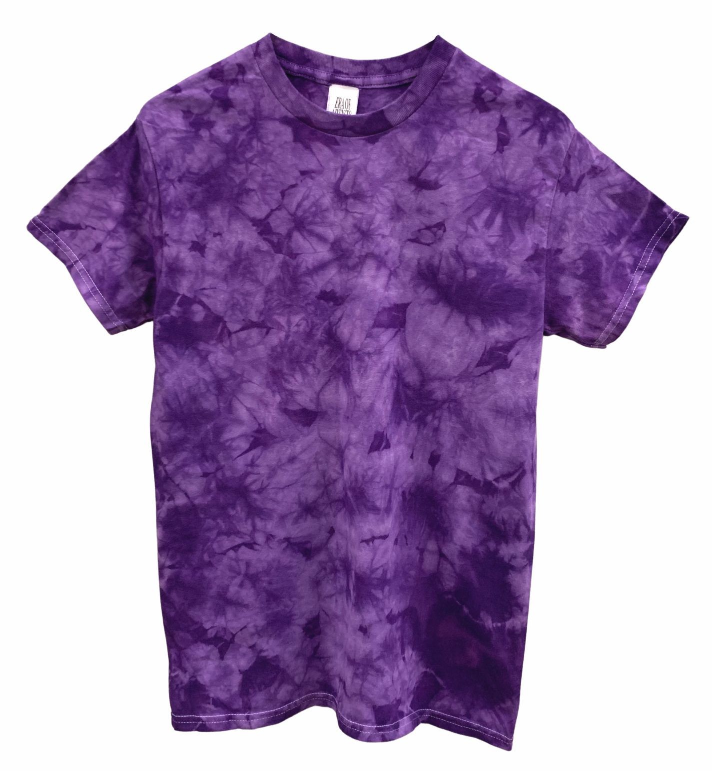 Crystal Tie Dye Short Sleeve Unisex Tee, Hand Dyed