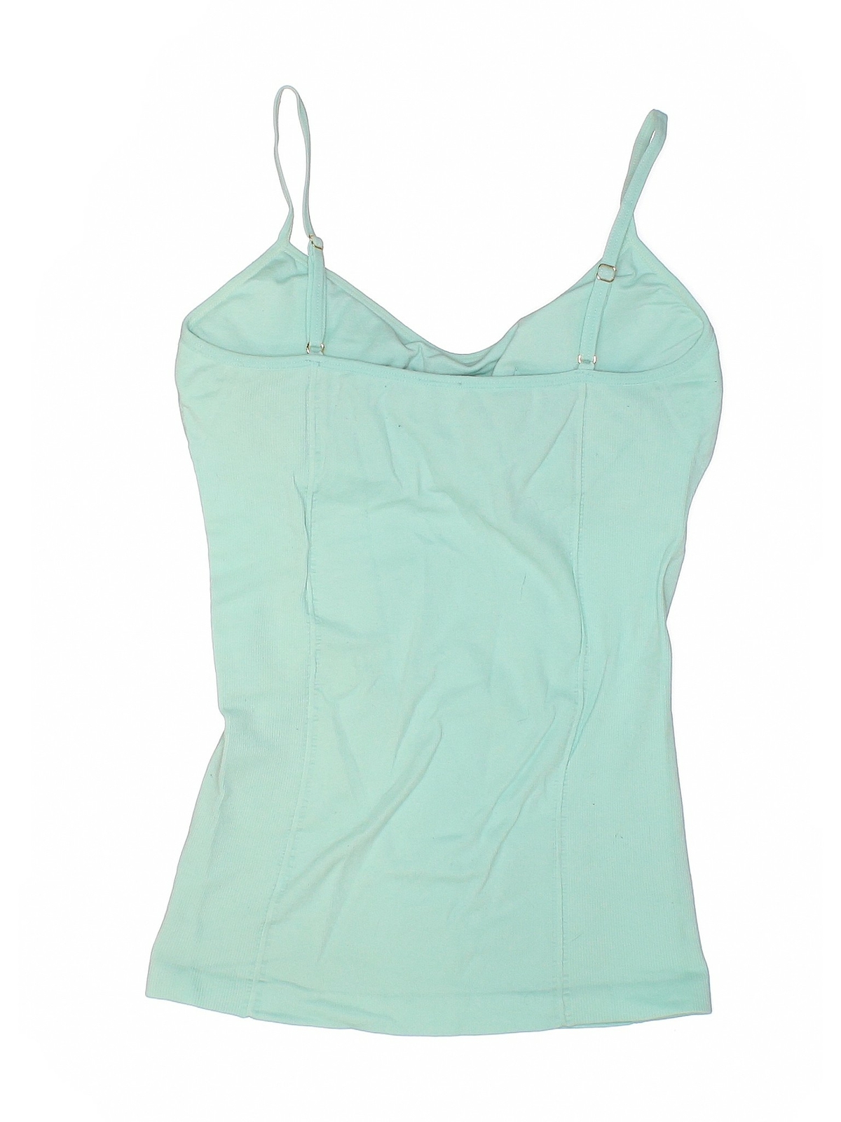 Brand Unspecified Women Green Tank Top 1
