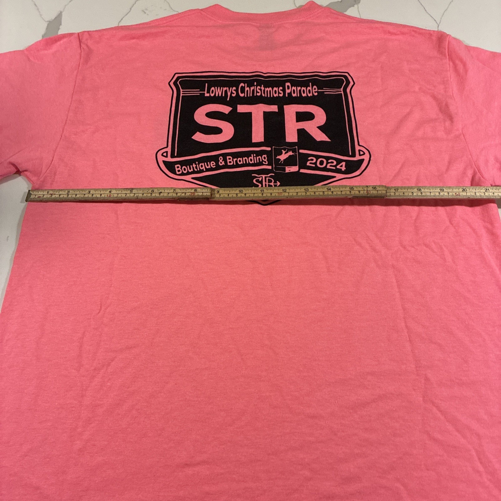 Gildan Dry Blend Women’s T-Shirt Pink Crew Neck Short Sleeves Size Large