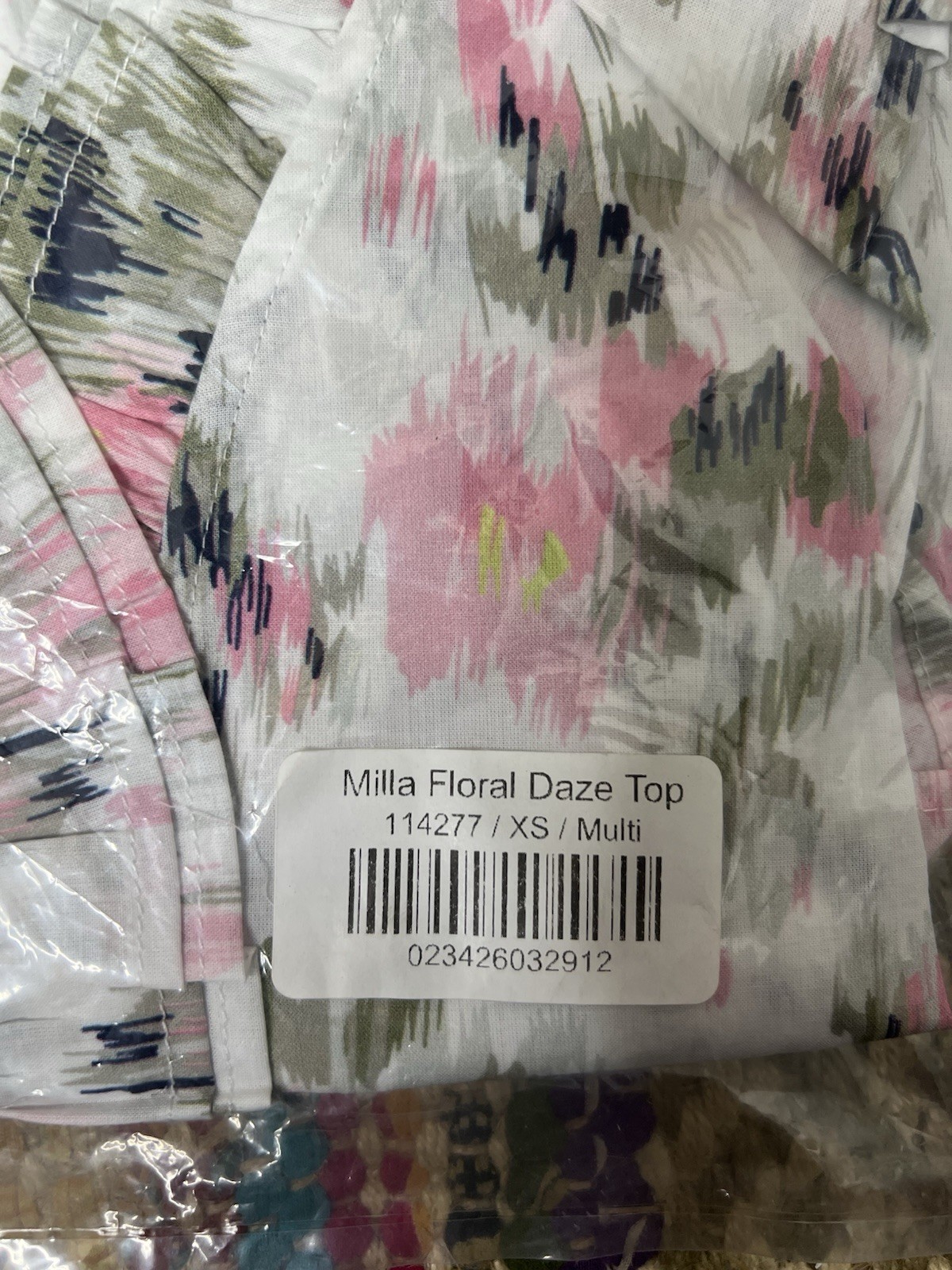 NWT Sundance Catalog Dylan Milla Flora Daze Top Ruffle Sleveless Size XS $158