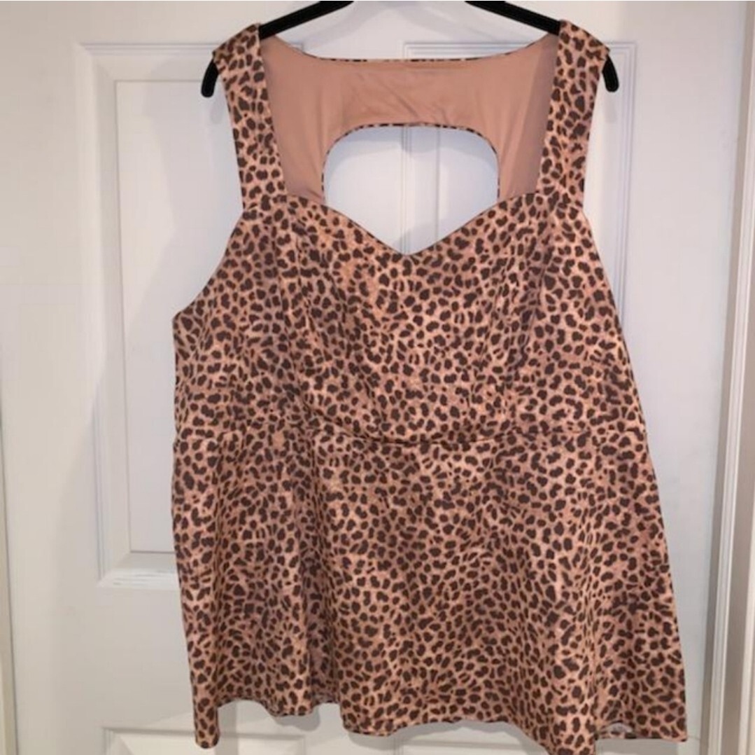 Torrid 3 (3X) Animal Print Top- Worn Once!