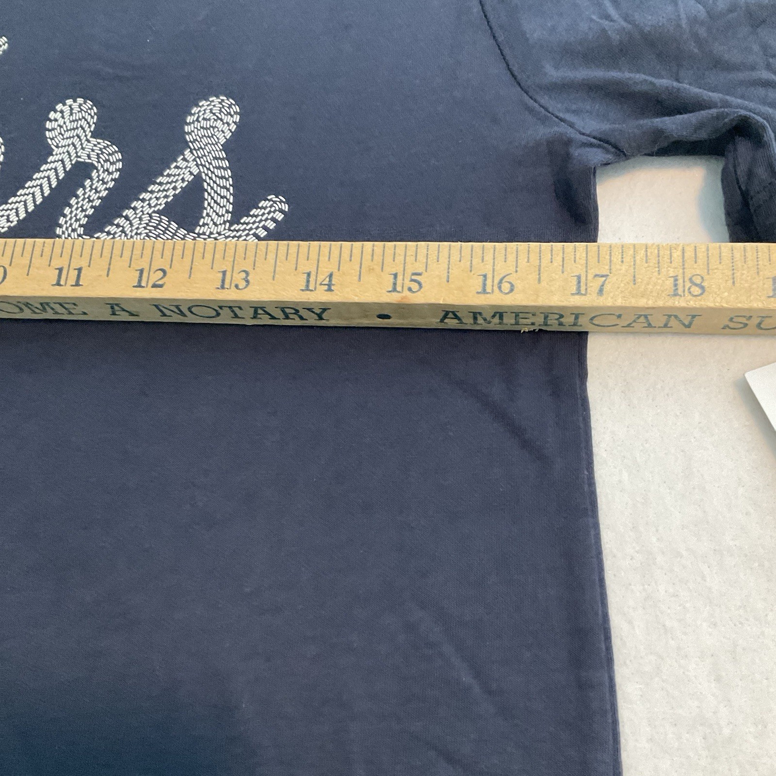 MICHAEL KORS Women’s Size Small Short Sleeve Logo T-Shirt Midnight Blue