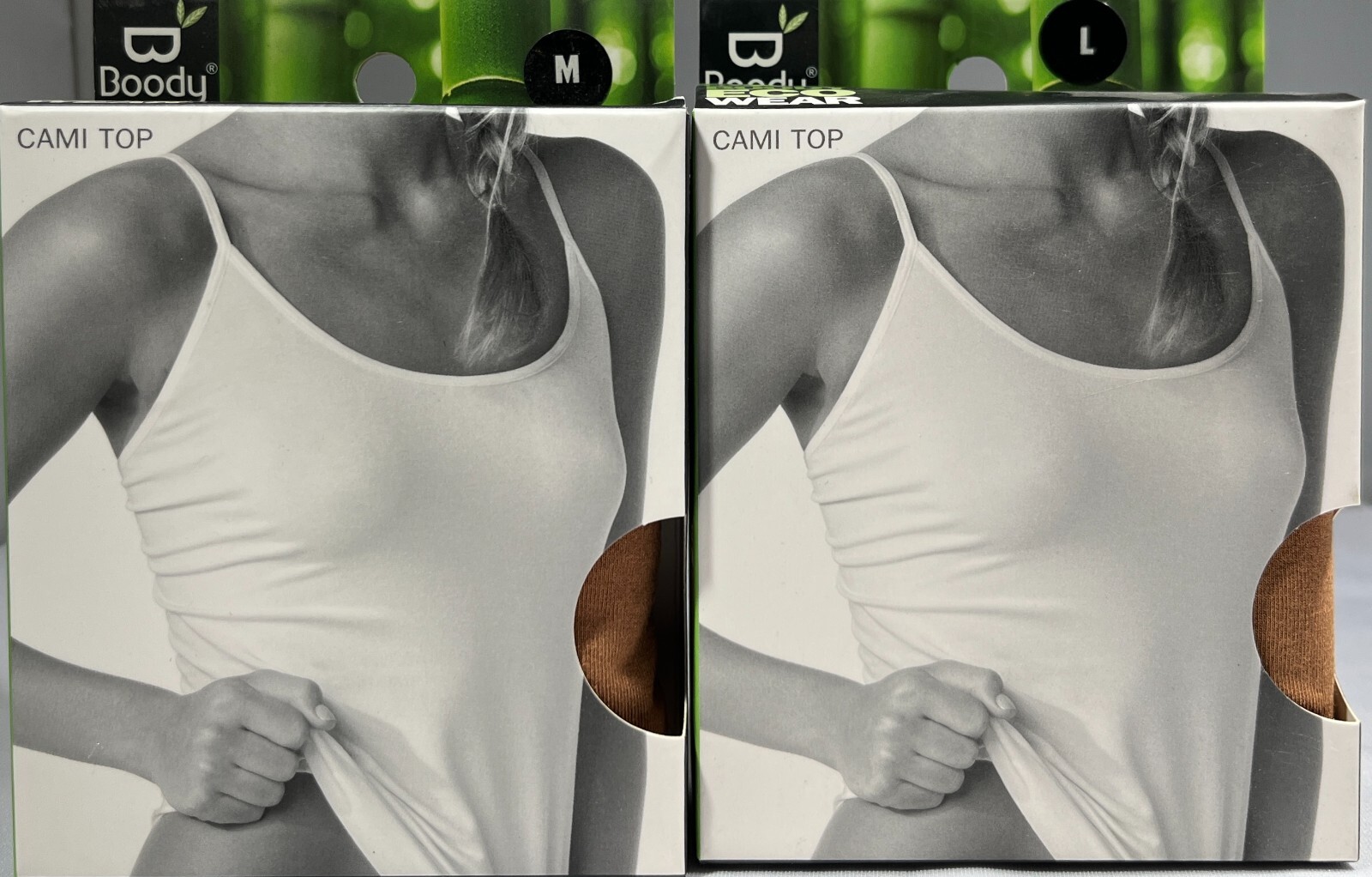 Boody Eco Wear Women’s Cami Tank Top – CHOOSE COLOR & SIZE!