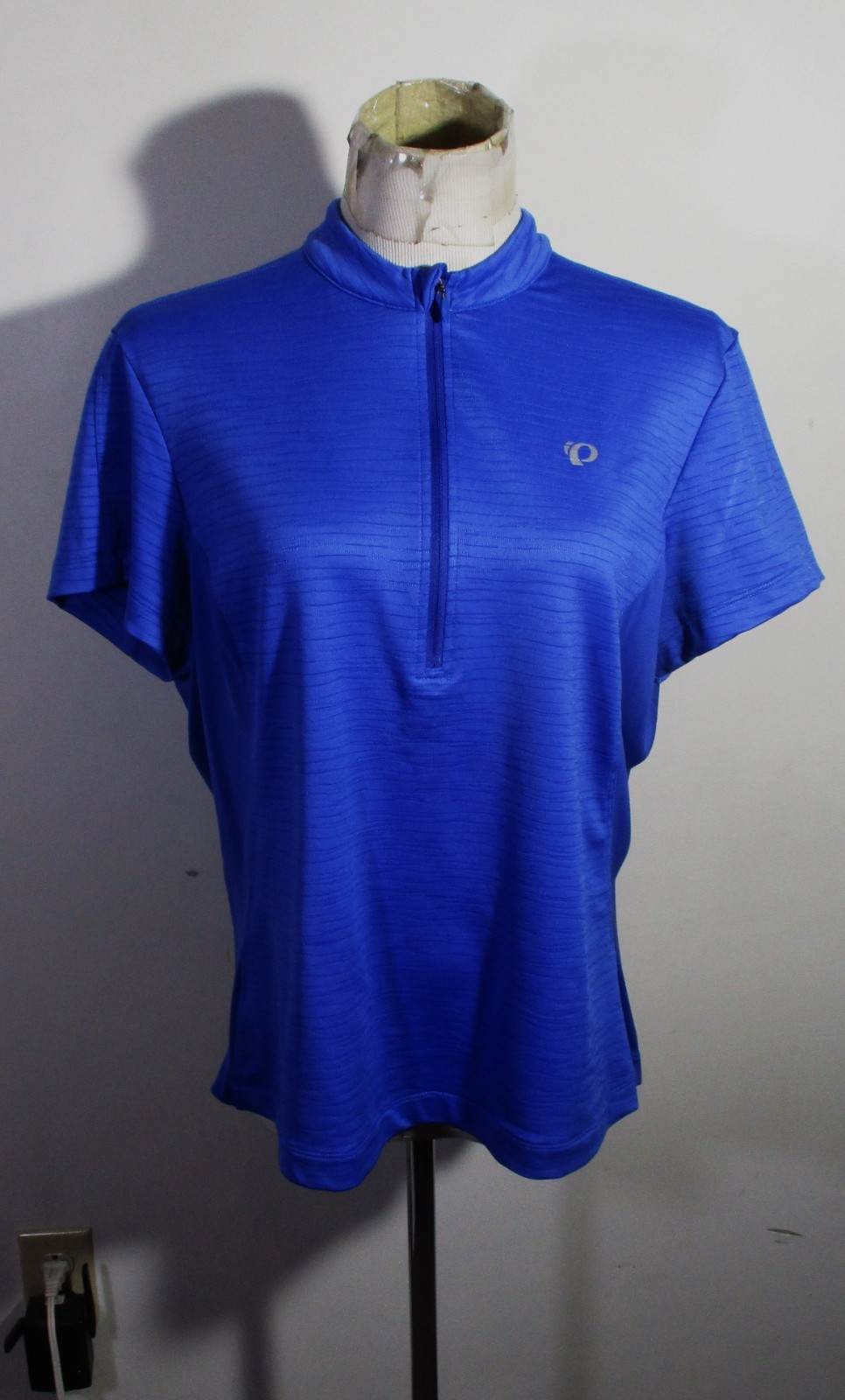 PEARL IZUMI Blue Short Sleeve 1/2 Zip Cycling Jersey Women’s Size XXL