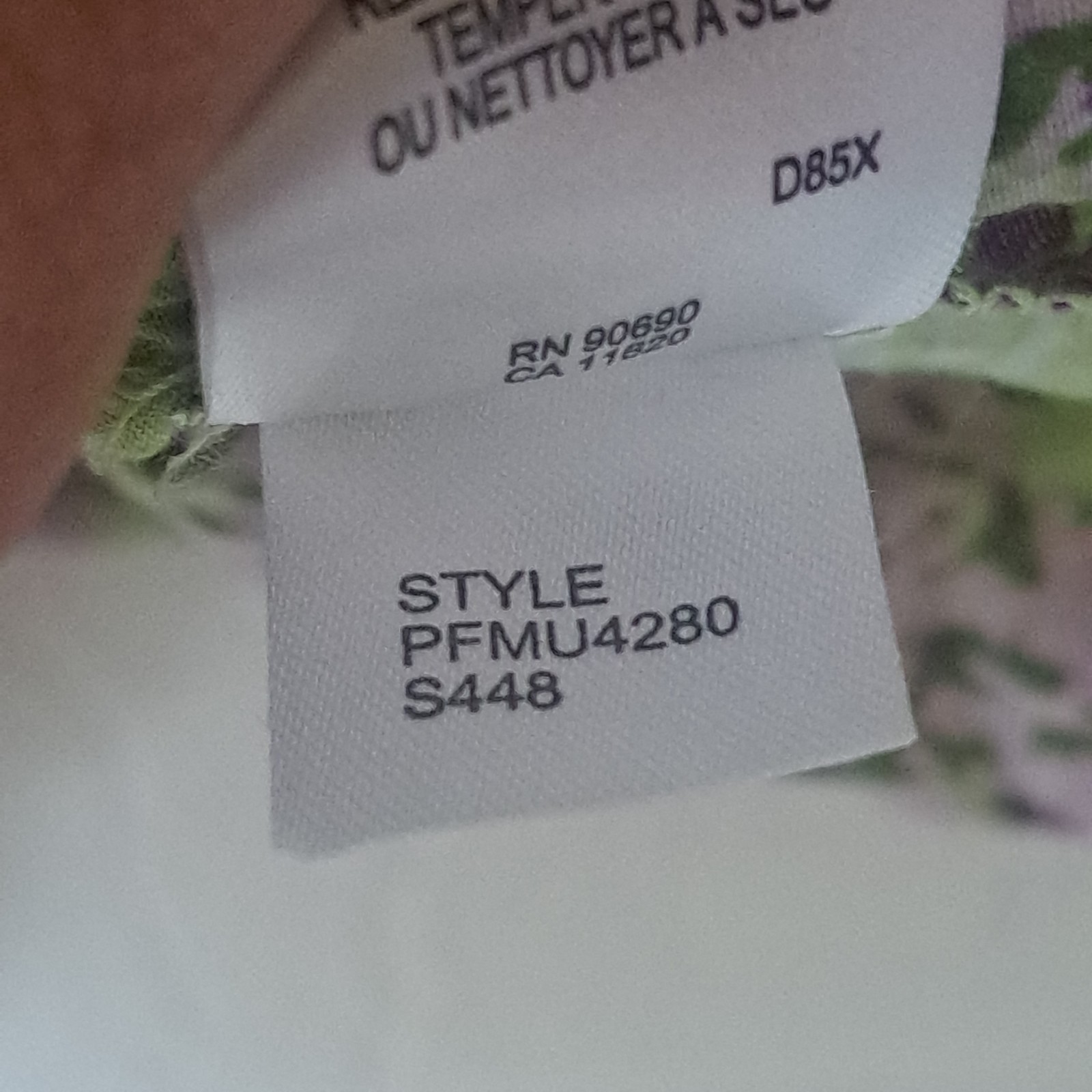 Kensie Y2K Green & Purple Floral Babydoll Top Criss Cross Straps Side Zip Sz XS