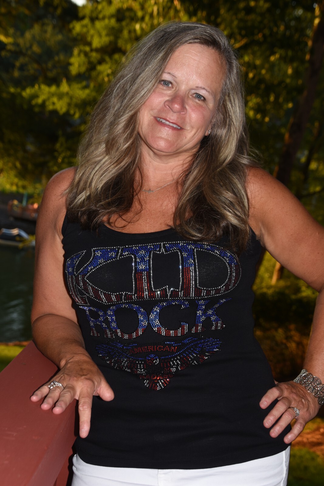 Kid Rock rhinestone bling shirt or tank XS S M L XL XXL 1X 2X 3X 4X 5X