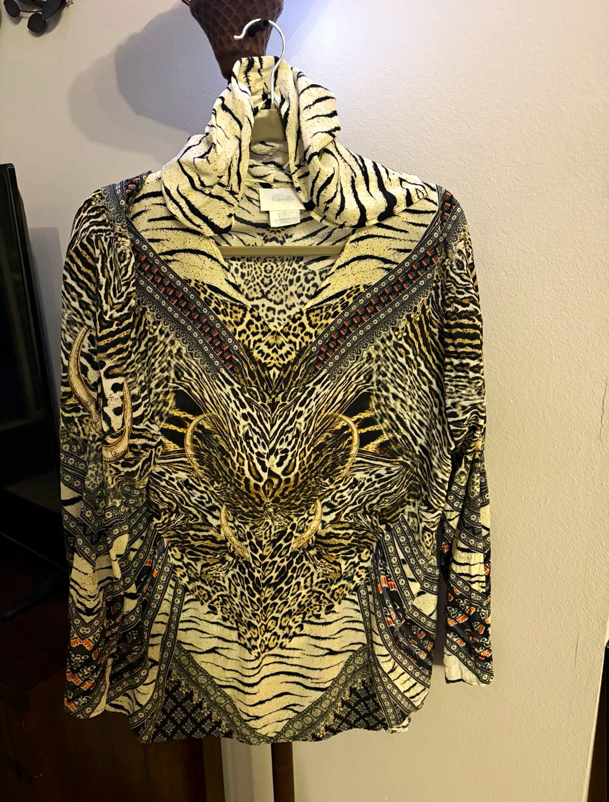 Authentic HOTEL FRANKS by CAMILLA Men’s Kaftan – Rare Discontinued Print