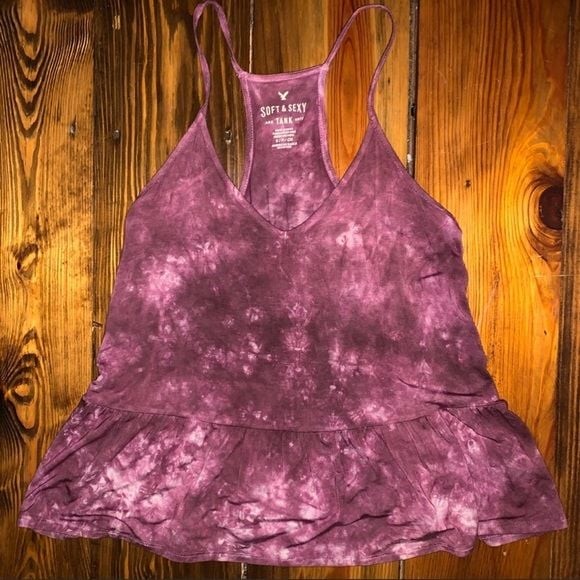 AEO Tie dye top