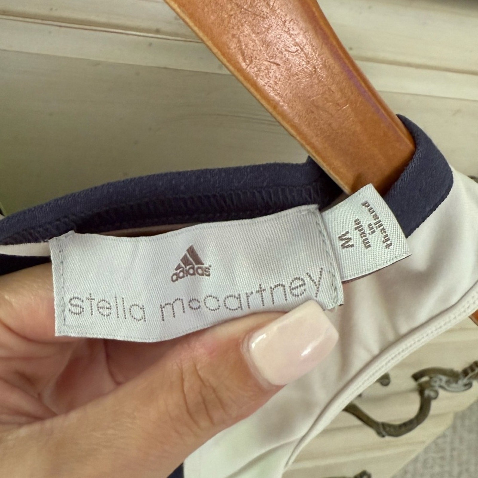 Adidas by Stella McCartney Navy and Gray Women’s Top