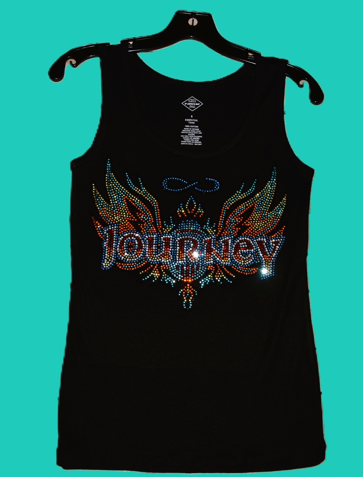 Journey rhinestone bling shirt or tank XS S M L XL XXL 1X 2X 3X 4X 5X