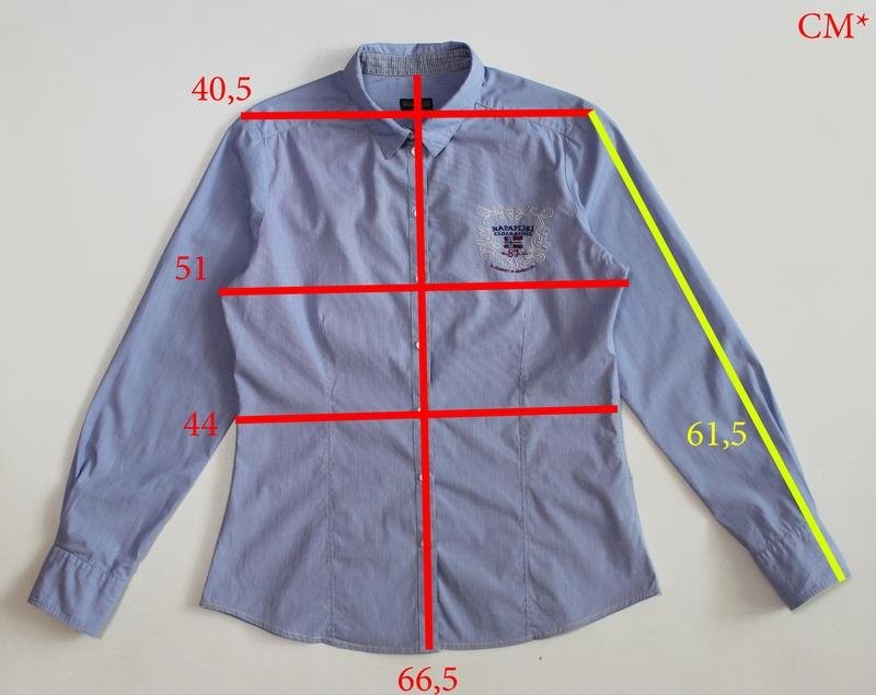 Women Napapijri shirt blue cotton 40/L/48 #B6S2