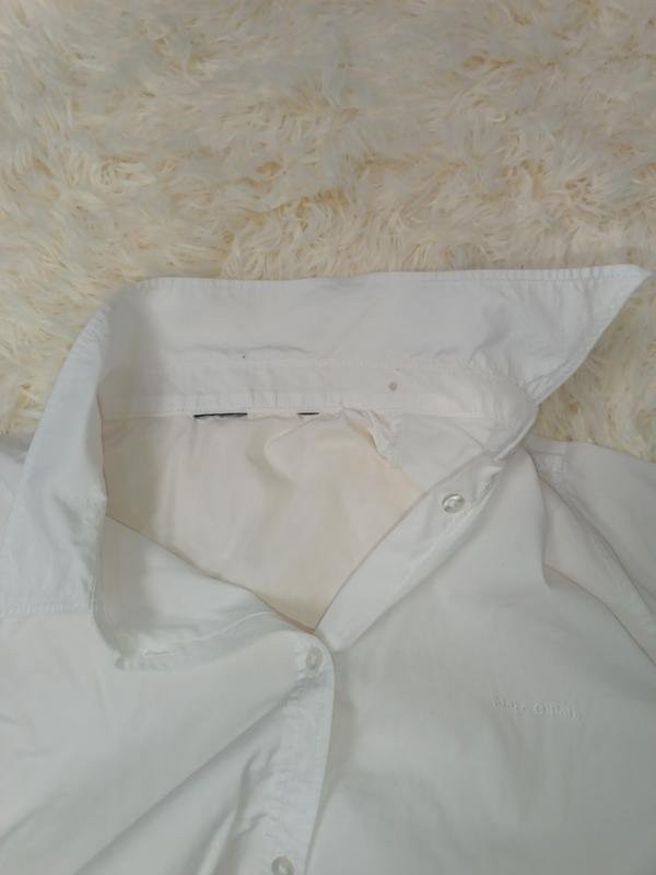 Women Marc O’Polo shirt white cotton 40/L/48 #MRQS