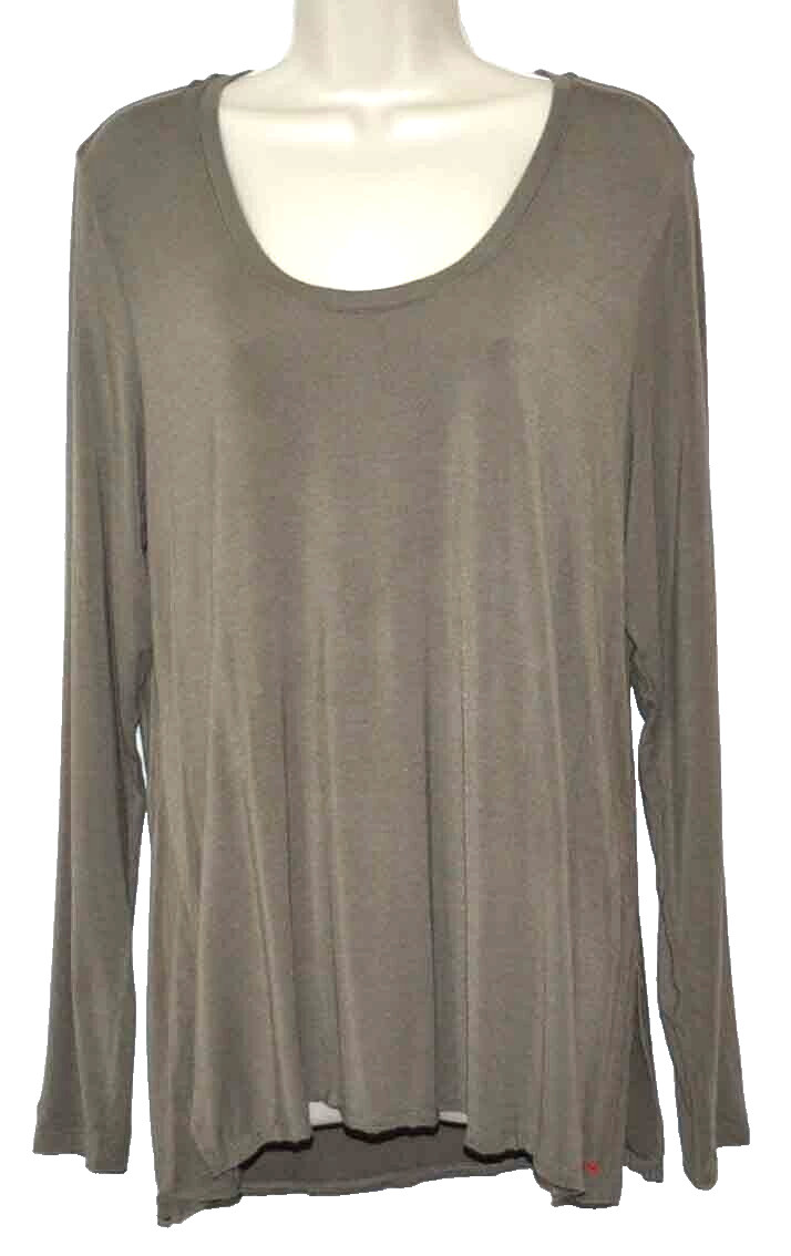 Peace Love World Long Sleeve Tee Bundle, Gray Walnut Medium A461938