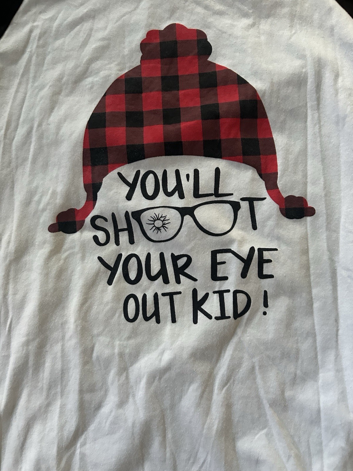 Women’s 2xl Ralphie A Christmas Story Theme 3/4 Sleeve T Shirt