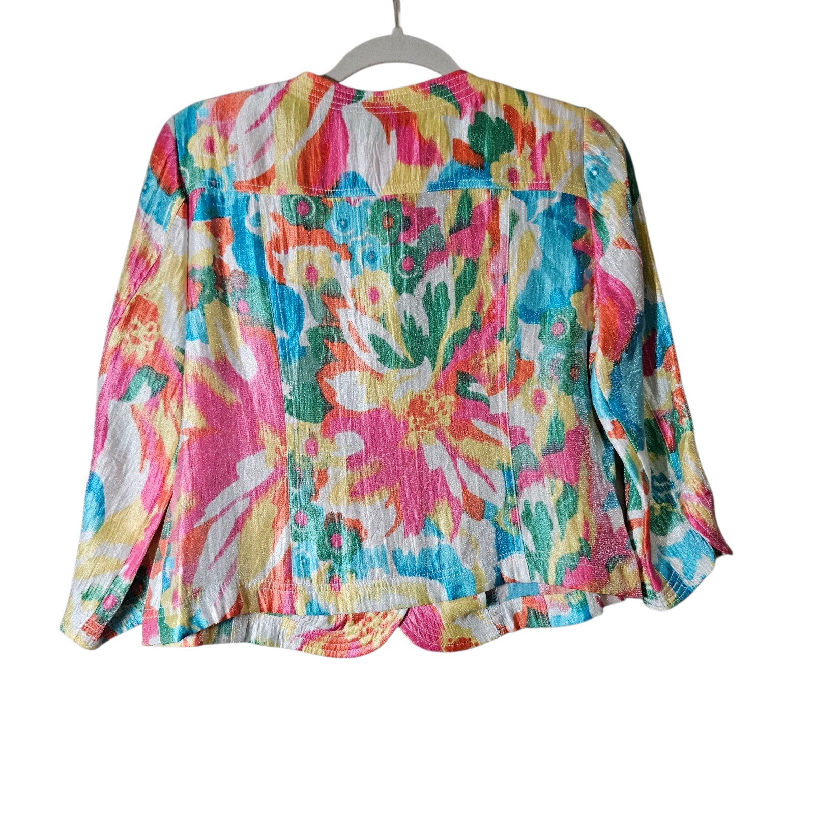 Ruby Rd 8P Maximalism “Shacket” Grandmacore Coastal Grandma Resort Boho-Artsy