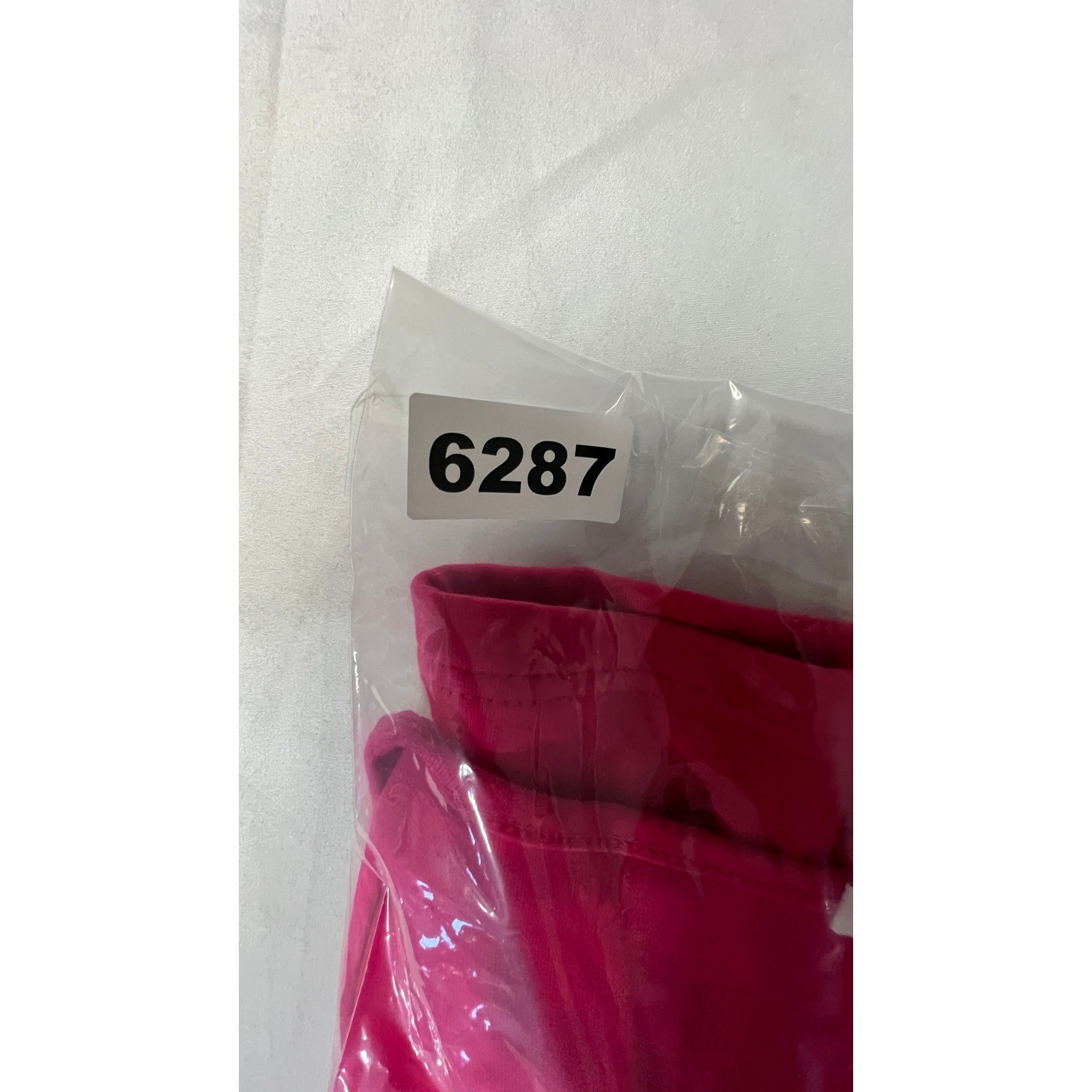 MANGOPOP Womens XL Hot Pink Long Sleeve Ruched V-Neck Surplice Wrap Top NEW