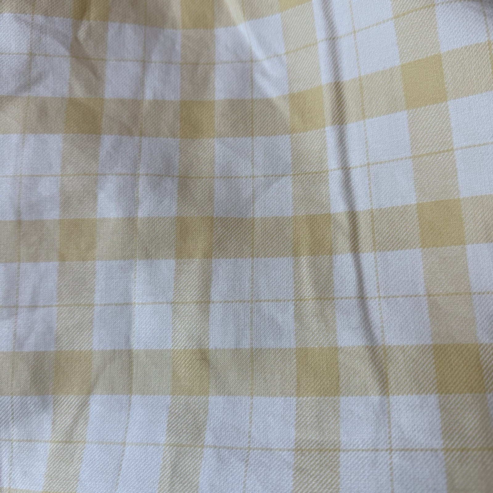 CC Filson Women’s Light Weight Alaskan Guide Flannel Shirt Medium Canary Yellow
