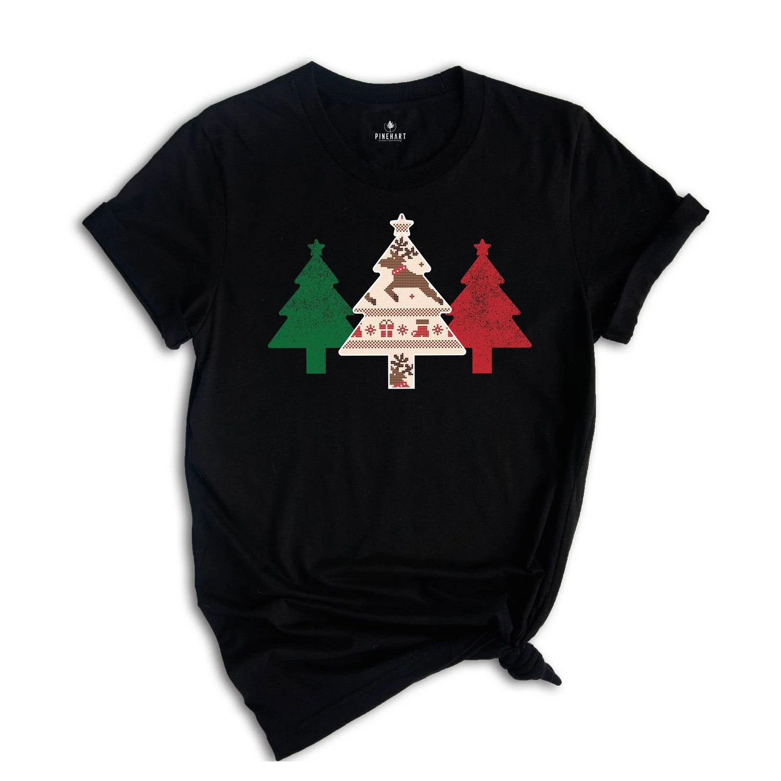 Christmas Tree Shirt, Christmas Pine Tree Shirt Christmas Sweatshirt, Holiday Sh