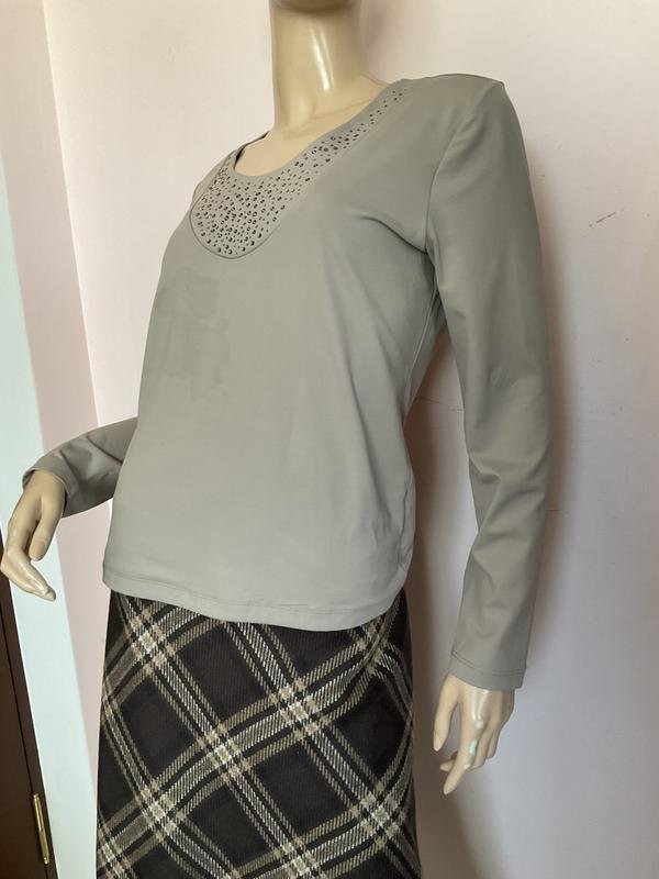 Women Betty Barclay shirt grey viscose 40/L/48