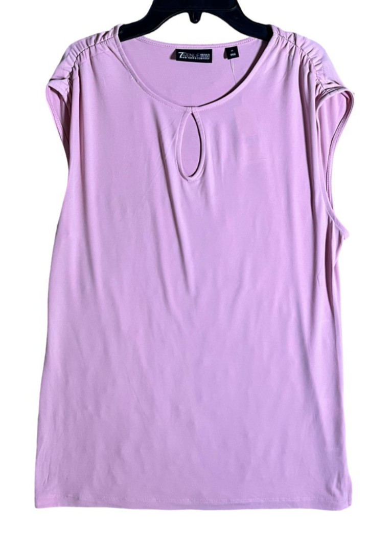 7th Avenue NYC & Co Design Medium Women’s Blouse Pink NWT Top Sleeveless