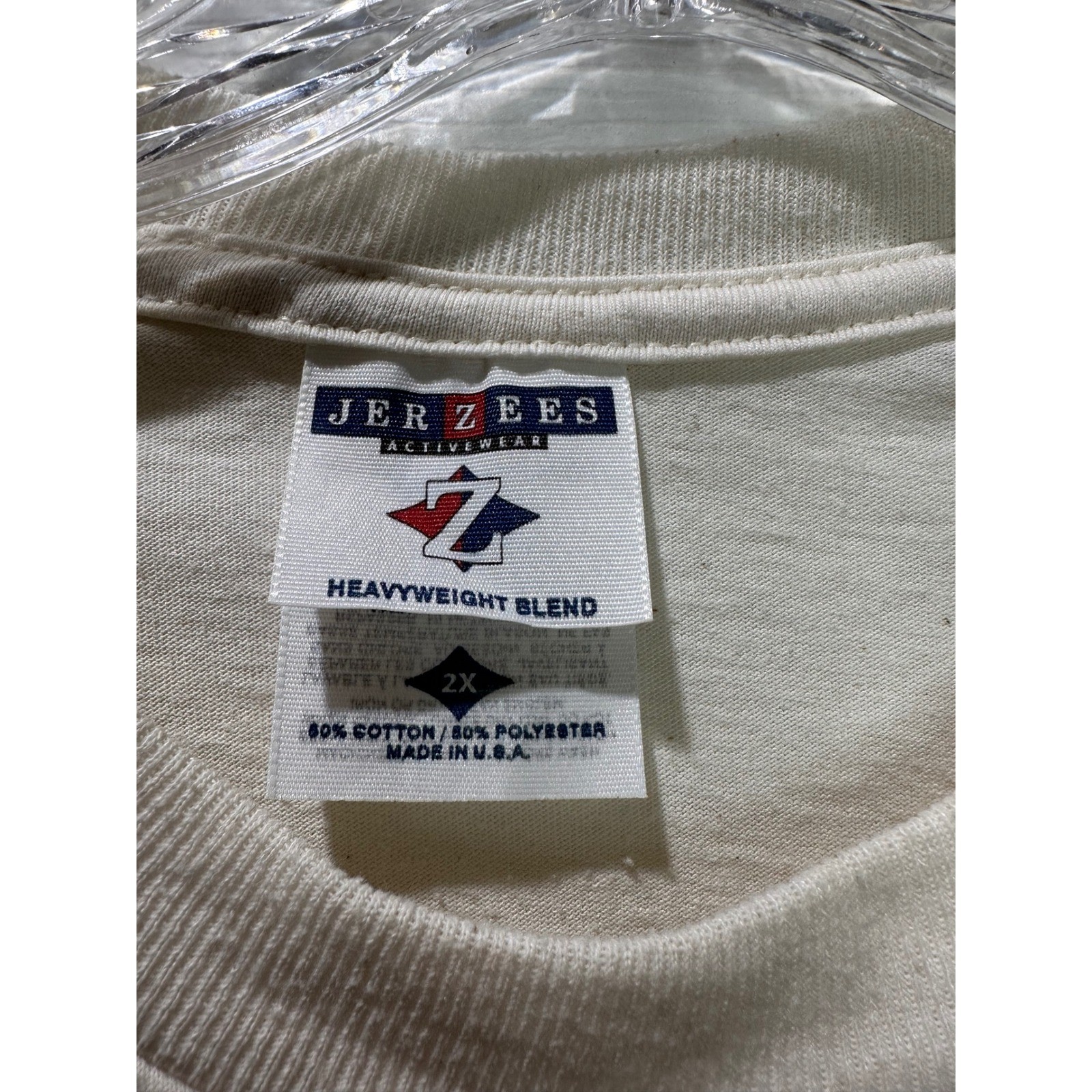 Vintage 90s Jerzees USA 2X Handpainted Tee Grandmas Are Earth Angels Nostalgia