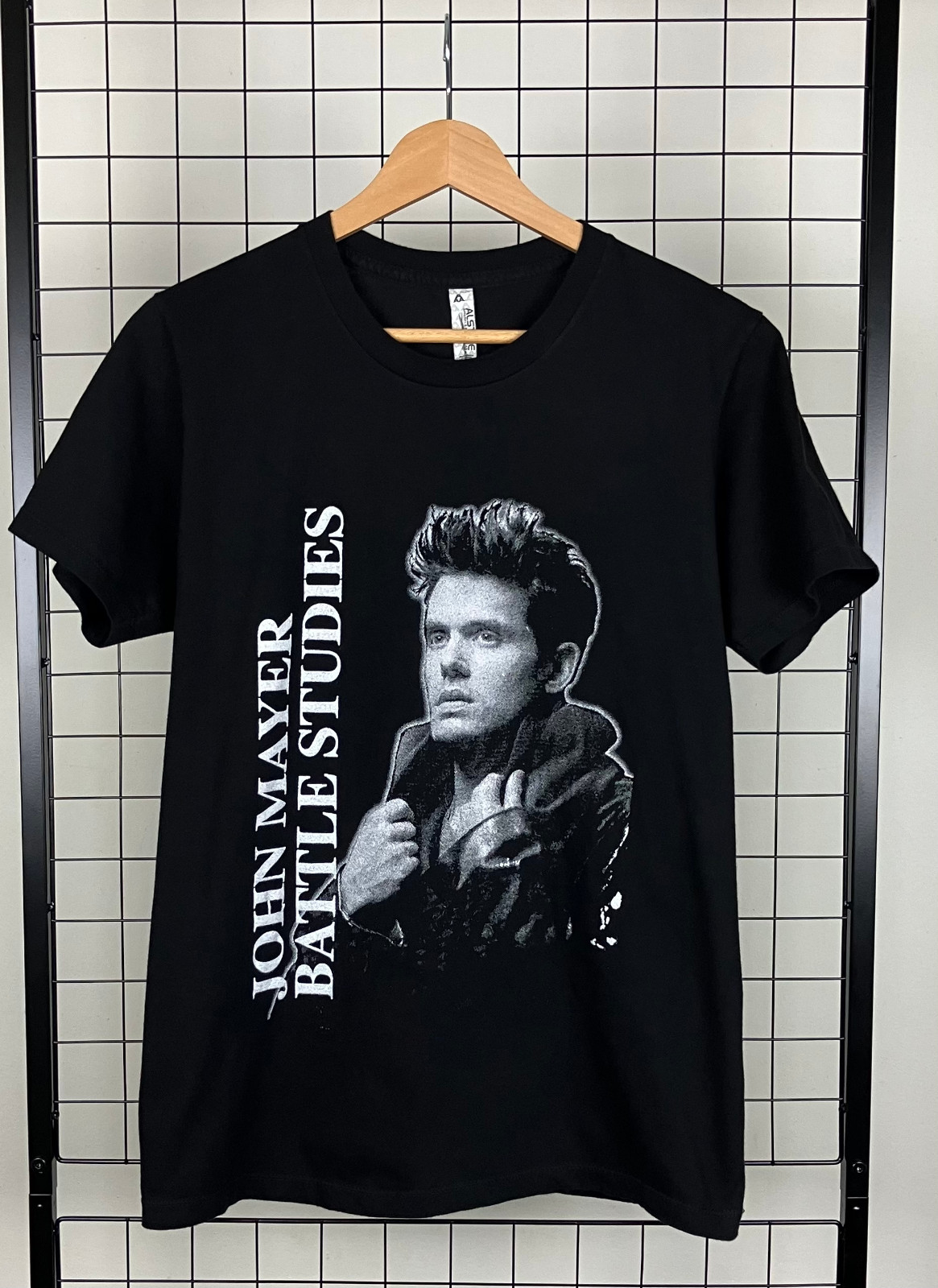 John Mayer Battle Studies 2010 World Tour T-Shirt Alstyle Double Sided Black S