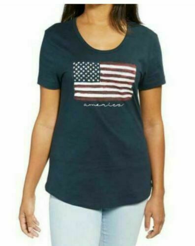 Galt Ladies American Flag USA Tee T-Shirt