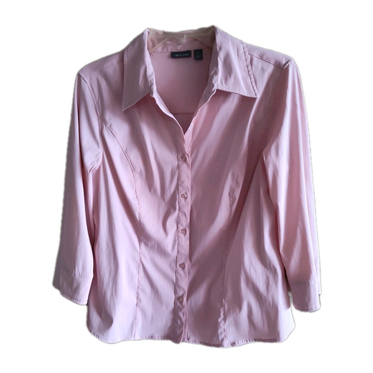 Apartment 9 Petite Large Polly Nylon Spandex Blend 3/4 Length Sleeves Tapered…