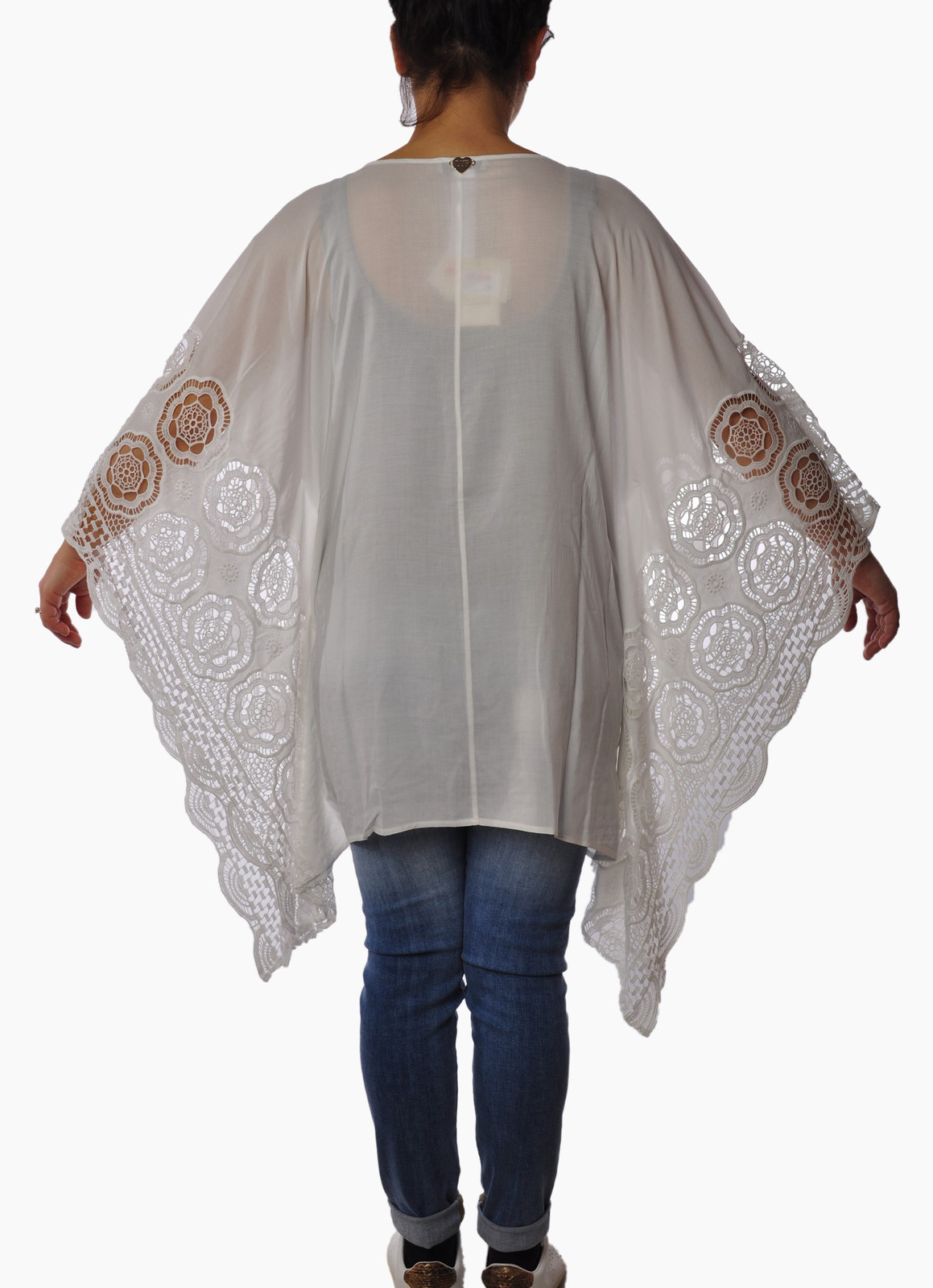 Twin Set – Caftans – Female – White – 3402320A185745
