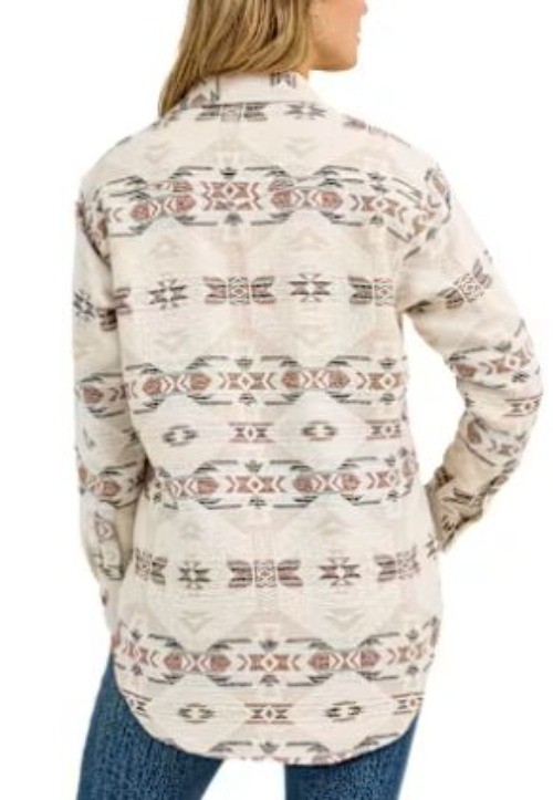 Wrangler Retro Flannel Size Large Western Women’s Snap Button Up NWT