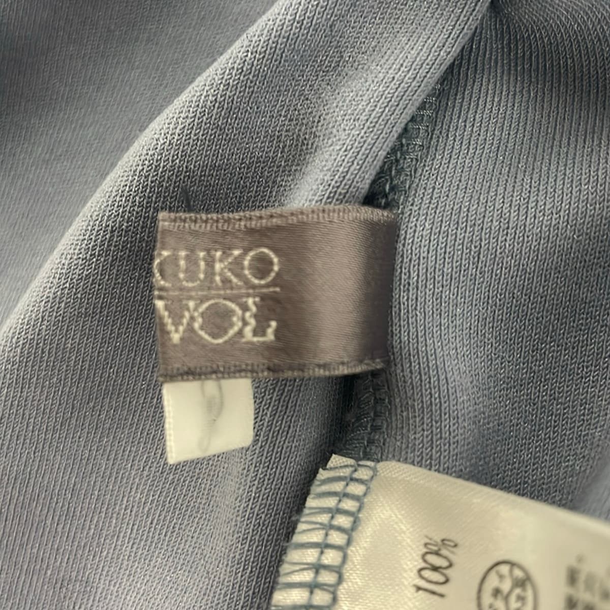TOKUKO 1er VOL Blue Gray Women’s Tunic