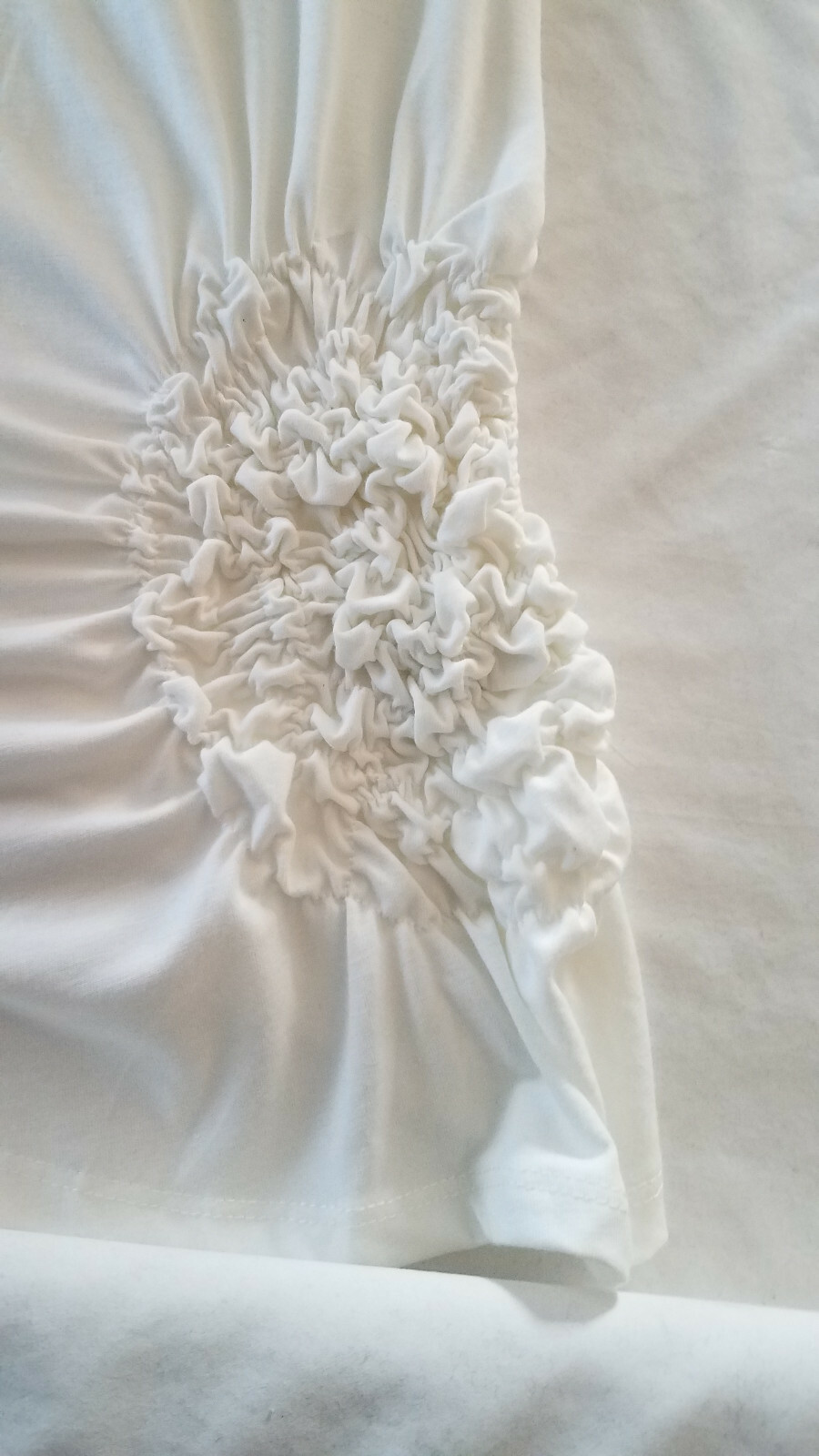 WOMENS FRILLY August Silk Tank Top JSQ CREAM XLARGE XL POLYESTER RAYON NEW
