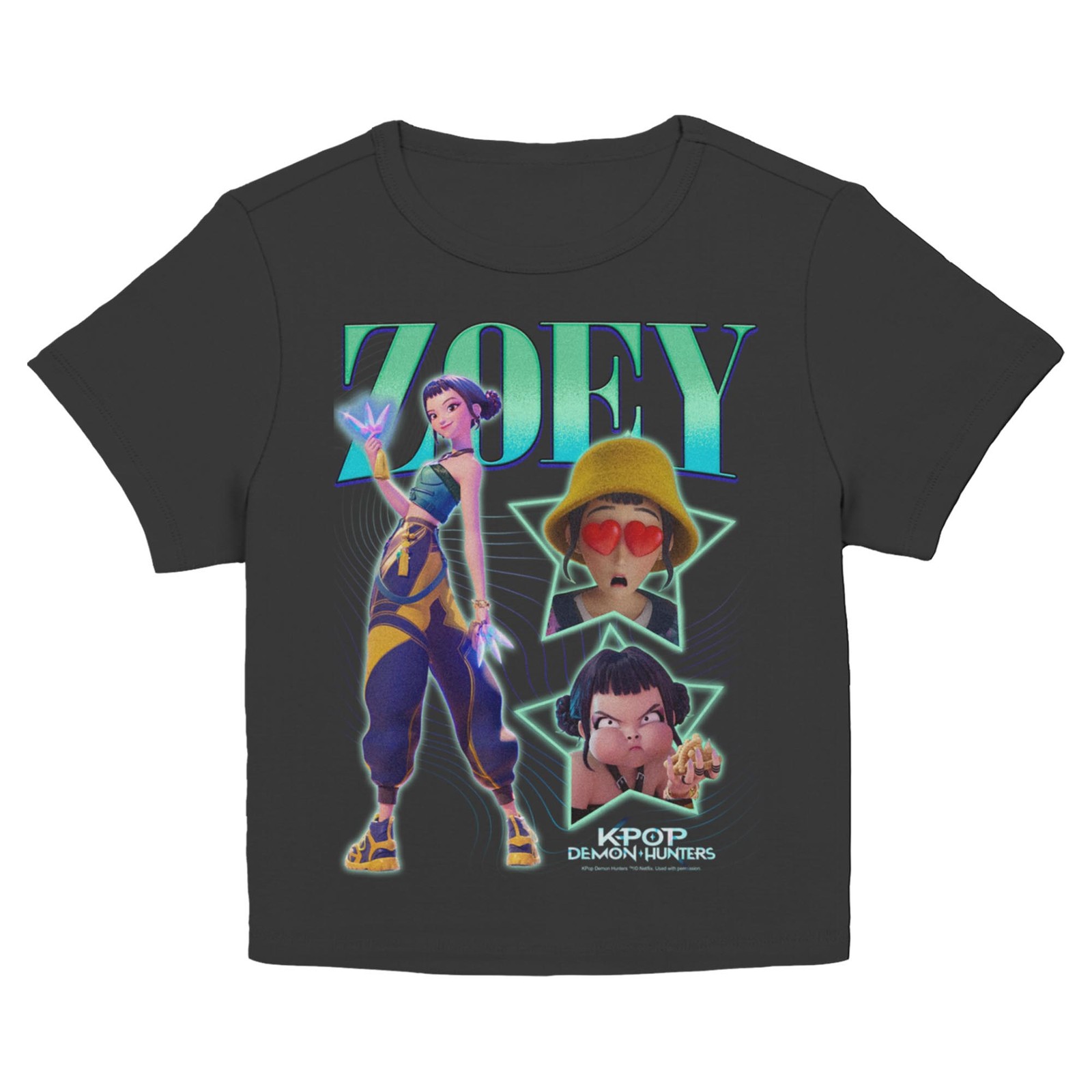 Junior’s KPop Demon Hunters Your Idol Zoey T-Shirt