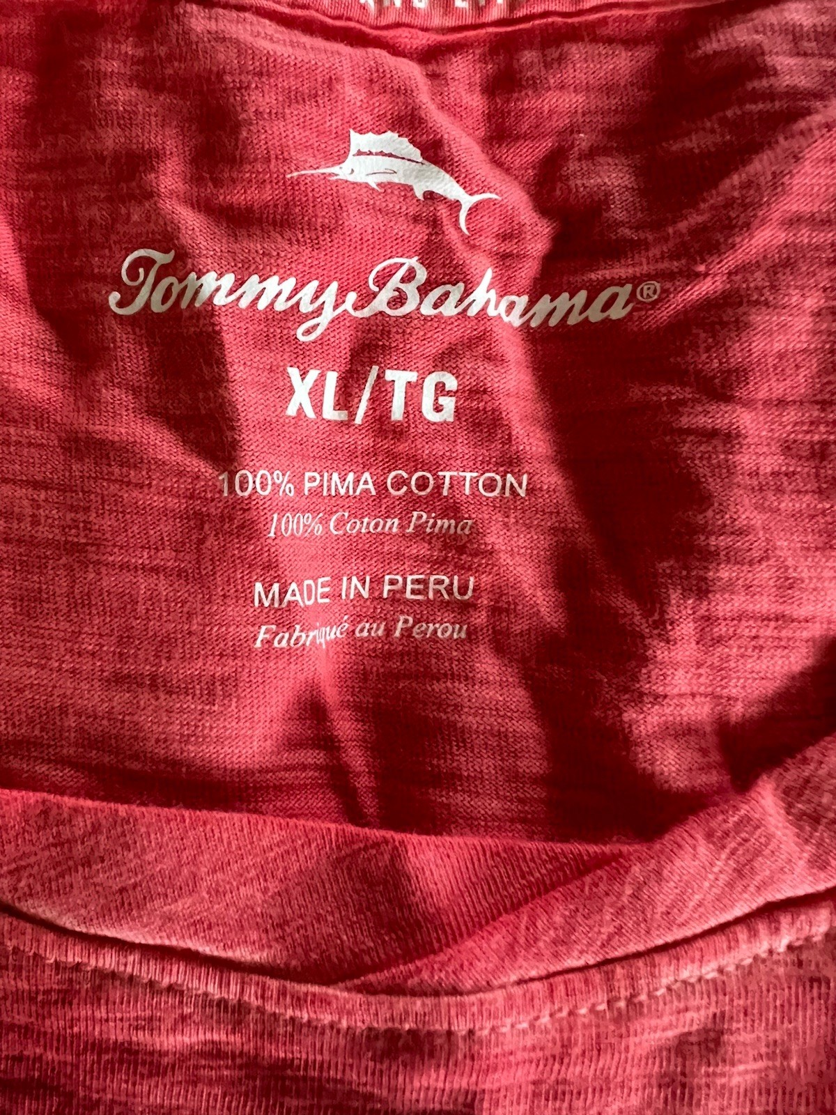 Tommy Bahama Women’s XL Orange Sunshine Twist T-Shirt NWT