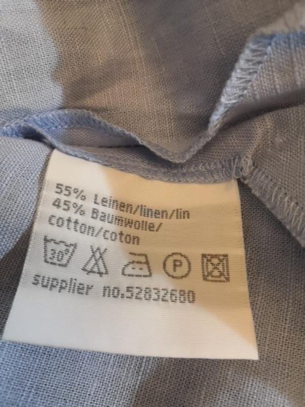 Women Peter Hahn shirt grey cotton XXL