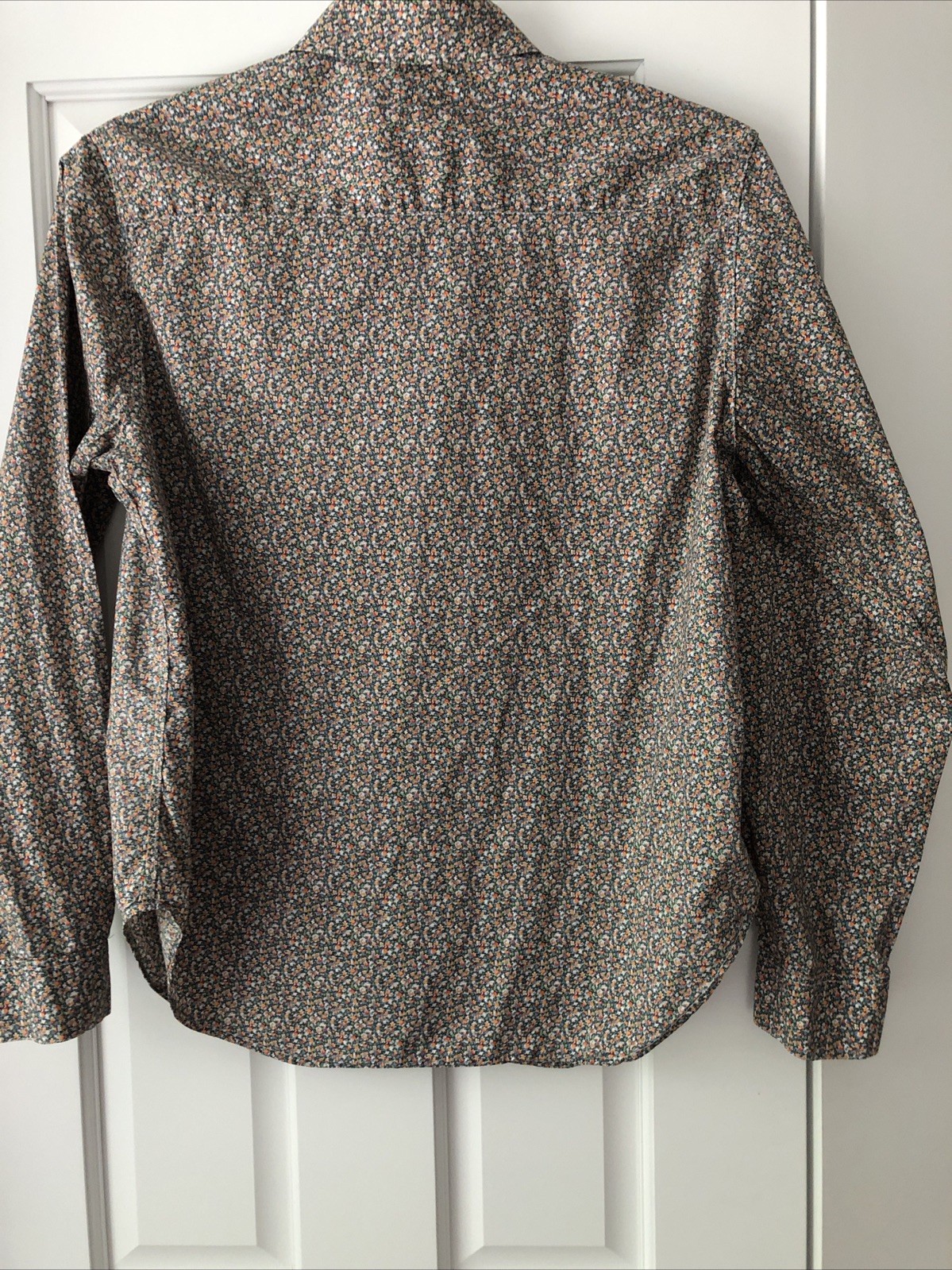 Vintage Liberty of London Tana Lawn Cotton Shirt Made in England UK 10 PTP 20”