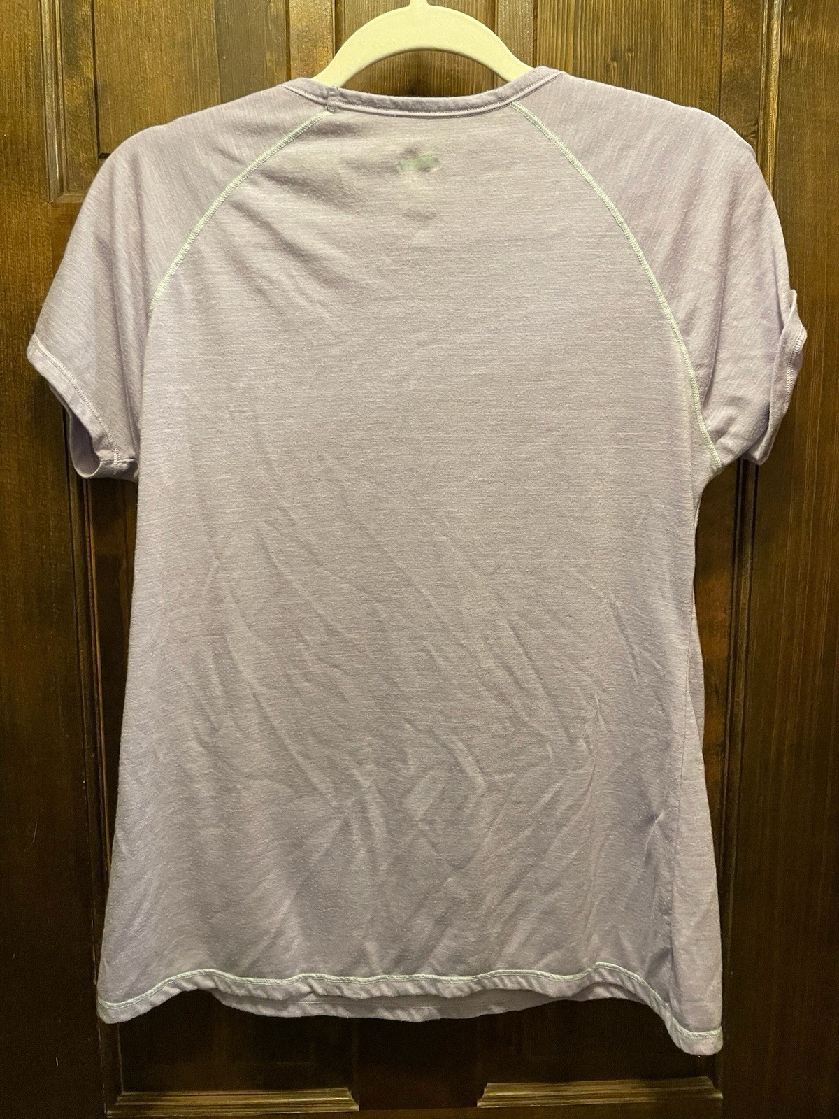 Women L 4 lot wicking exercise tees Teal Purple Blue Lavender 32 Degrees Avia