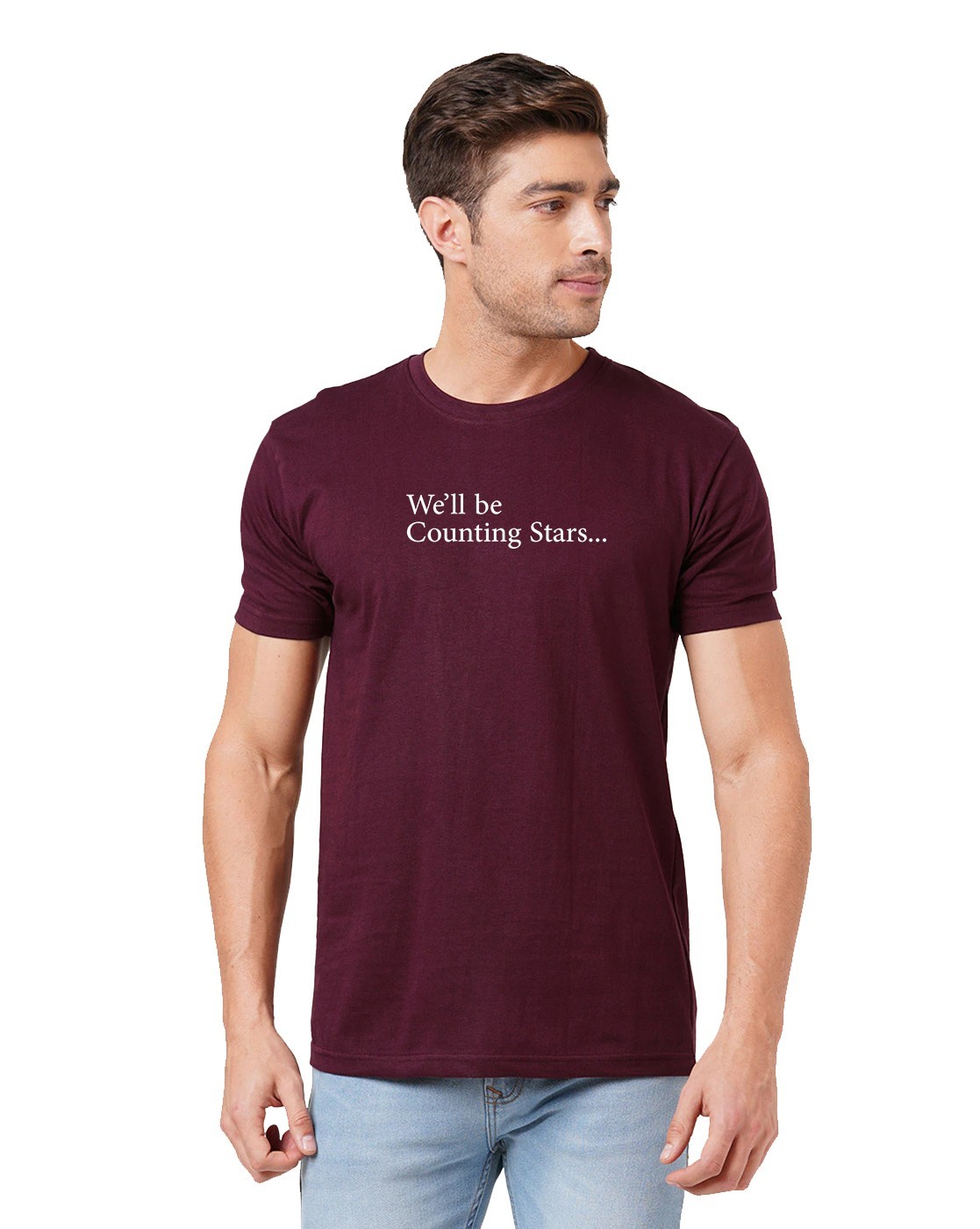 Unisex Mens Womens T Shirts 100% Cotton Plain Short Sleeve Tee Shirt
