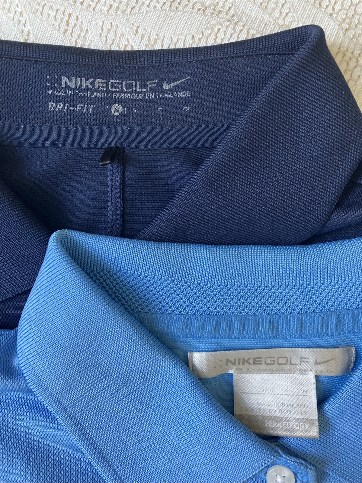 Lot of 7 Women’s Golf Polo Shirts Nike Golf Dri Fit Small