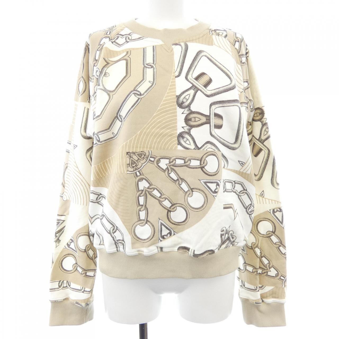 Authentic Hermes KALEIDOSCOPE EFFECT 4H4623DG Sweatshirt #241-004-011-2768