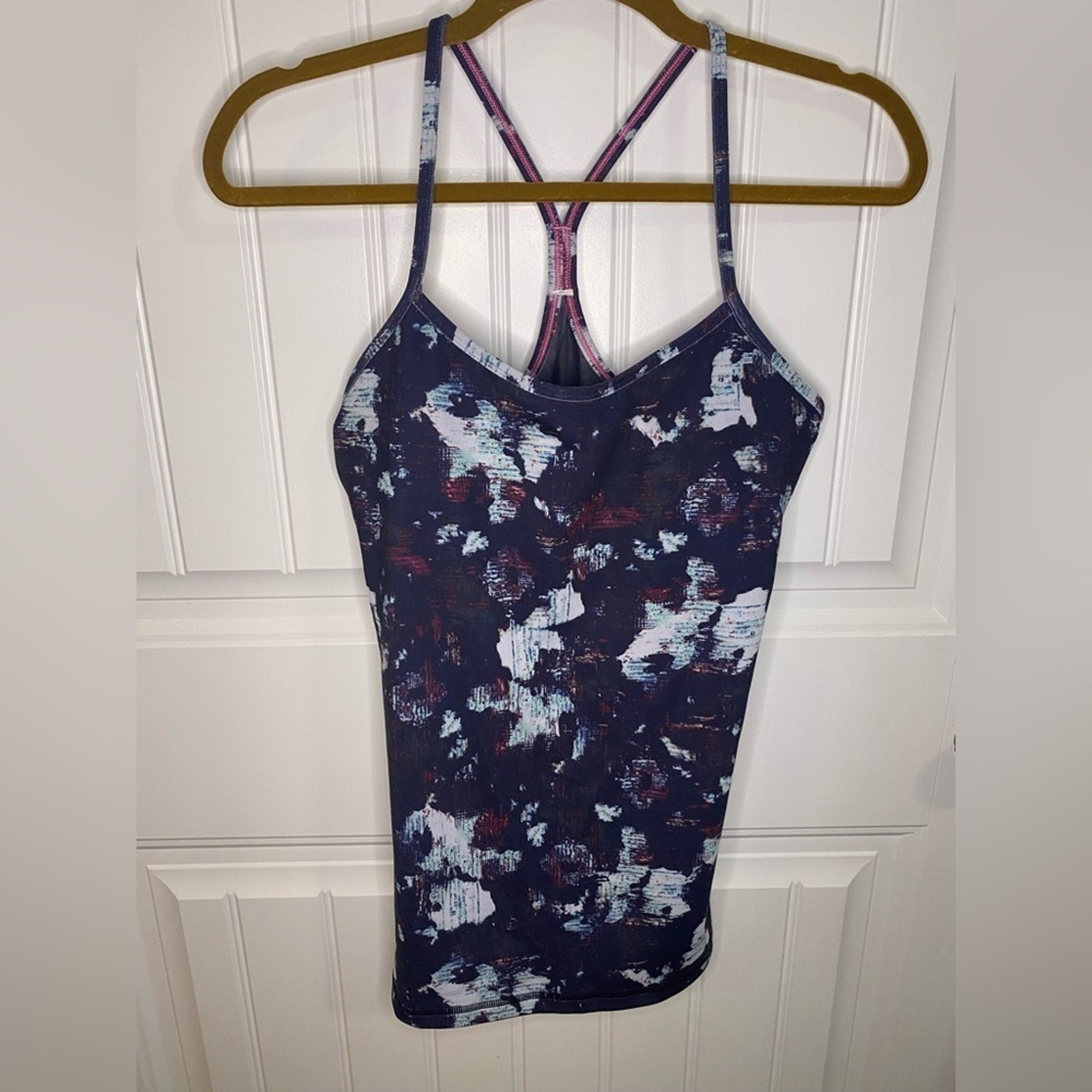 Lululemon Power Y Tank Luon Static Blossom