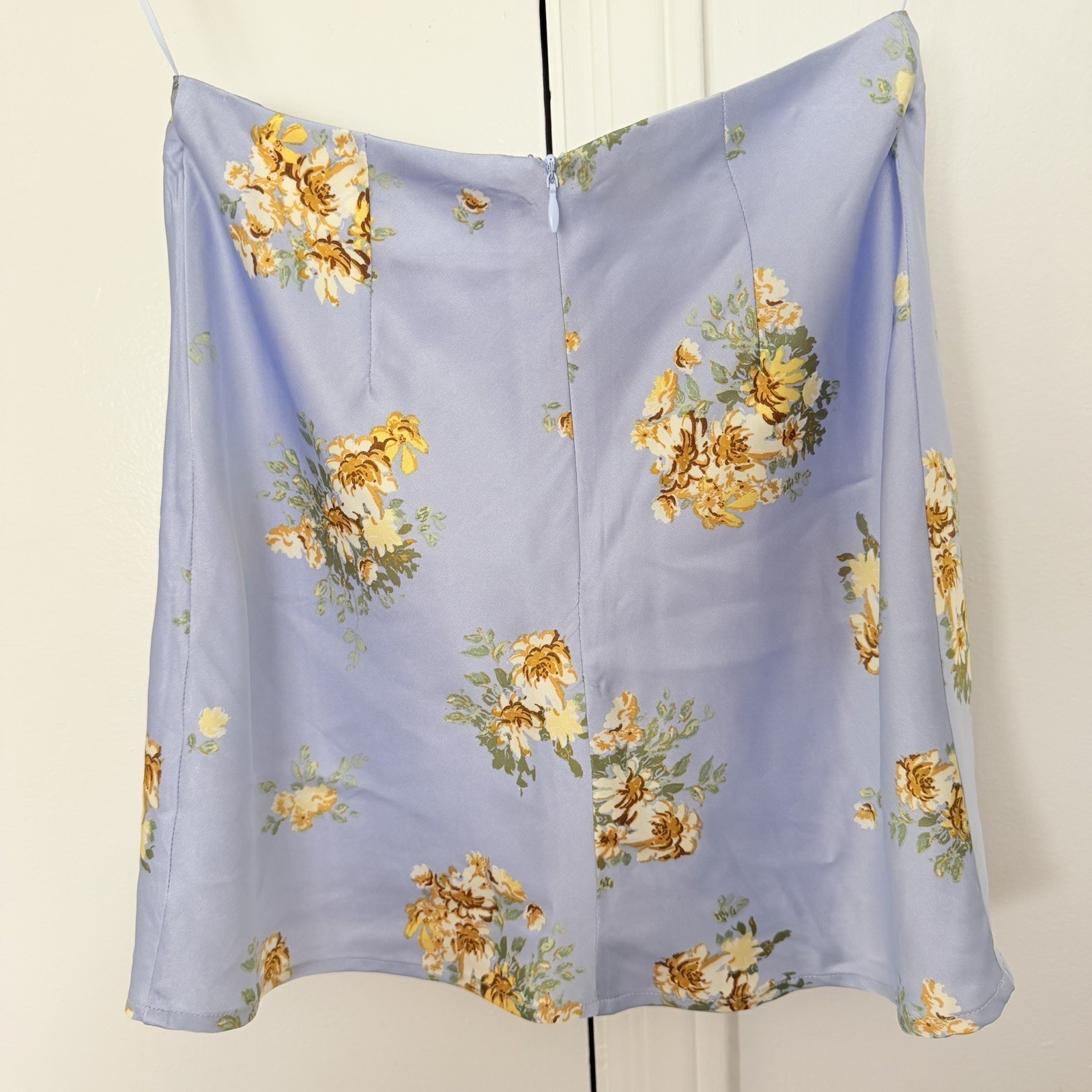 Bailey Rose Slip Top Floral XS Lined Satin Feel Sleeveless Girly Pretty Luxe
