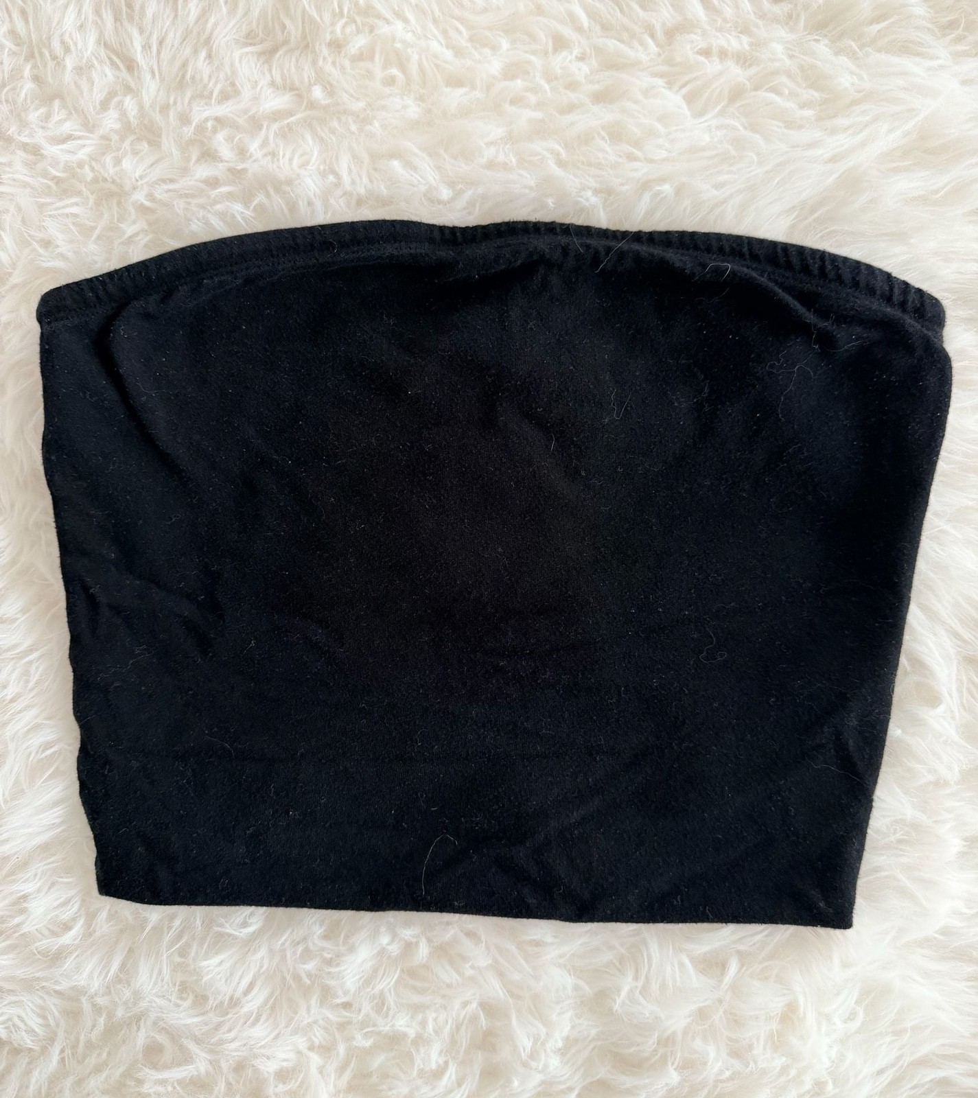 MixMatchy Black Strapless Tube Top Size S