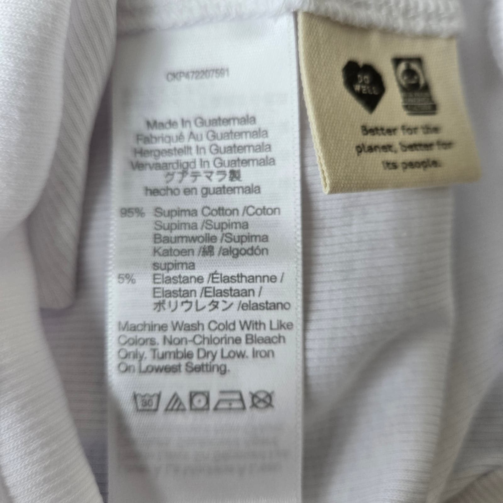 Madewell Supima® Rib One-Shoulder Tank Size XXS NWT