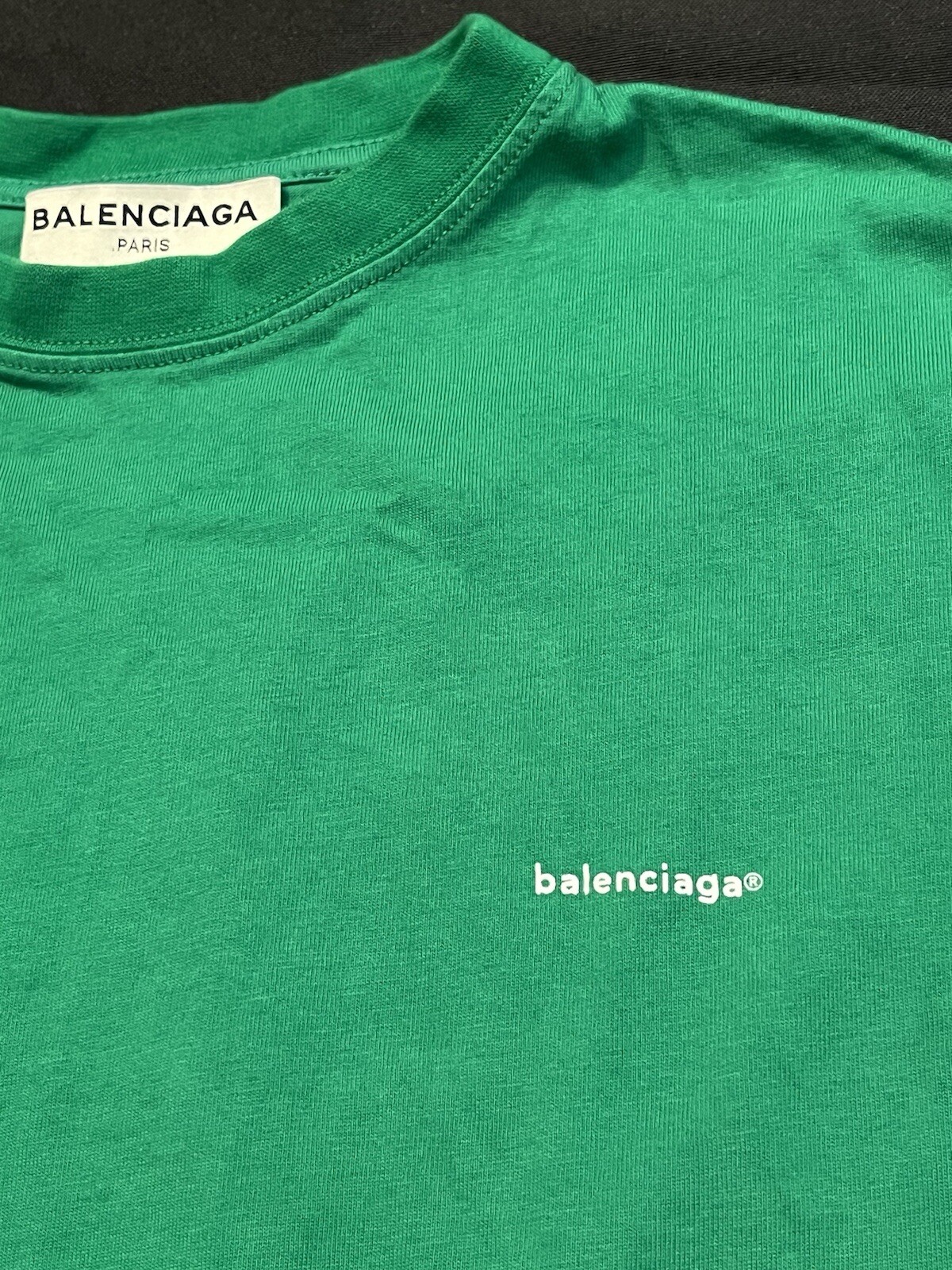 BALENCIAGA LONG SLEEVE HARD TO FIND LOW KEY TSHIRT UNISX S SMALL SHIRT AUTHENTIC