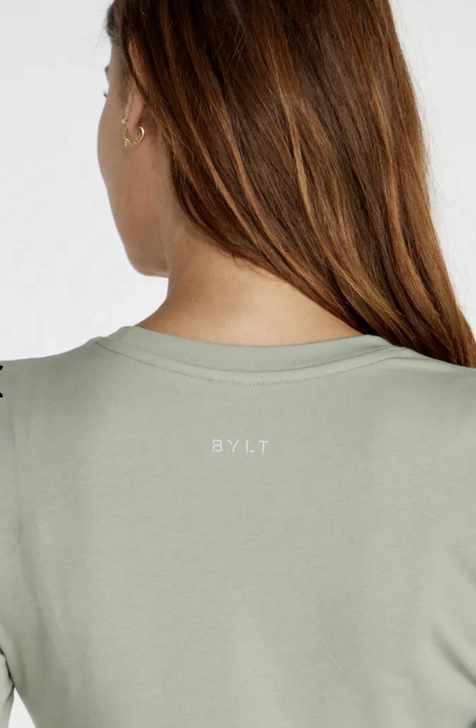 BYLT Premium Basics Drift Long Sleeve Top Willow Women’s Size Medium