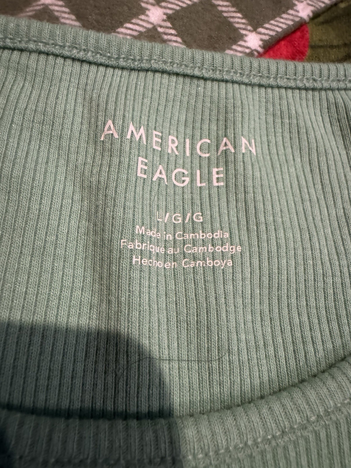 American Eagle Women’s High Neck Daily Fave Tank Top, MULTIPLE COLORS, L/XL