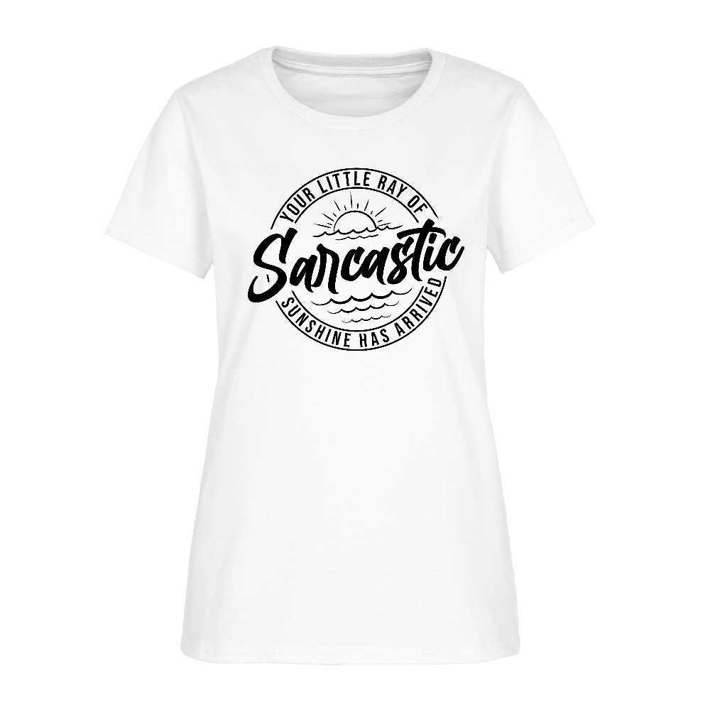 Sarcastic Ray of Sunshine Women’s Graphic T-Shirt