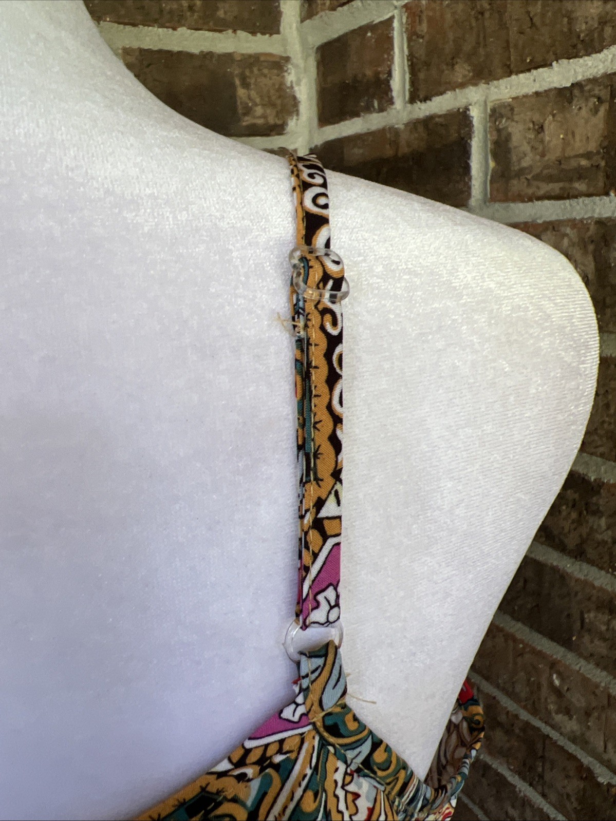Emery Rose Boho Paisley Cami Tank Lightweight Festival Scarf Print Flowy S NWT